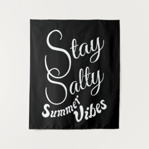 Bleibe Salty Summer Vibes Wandteppich