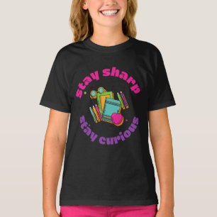 bleibe scharf bleibe Spaß T-Shirt