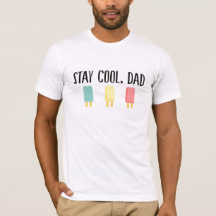 Bleibe Sie coolen Vater T-Shirt