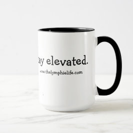 Bleibe Sie erhöhte Wecker-Tasse des Tasse