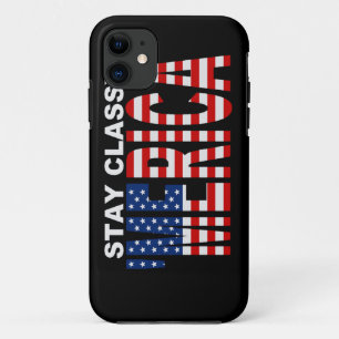 Bleibe Sie noblen 'MERICA iPhone 5 Fall 11 Hülle