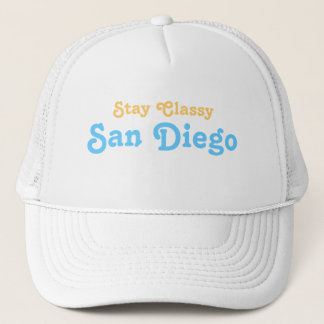 Bleibe Sie nobles San Diego Truckerkappe