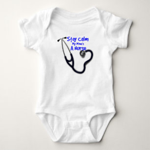 Bleibe Sie ruhig eine Krankenschwester meiner Baby Strampler