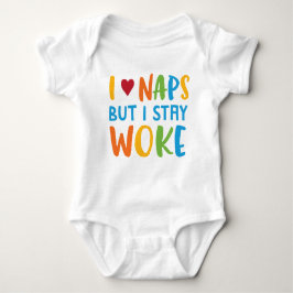 Bleibe Sie weckte Säuglings-Bodysuit-Einteiler Baby Strampler