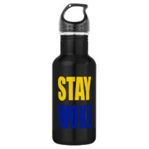 Bleibe Sie weckte Wasser-Flasche