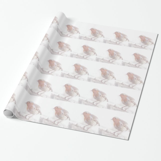 Bleibe Sie, wenig netter Robin! Geschenkpapier (Ungerollt)