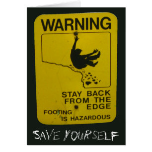 Bleibe Sie zurück vom Rand -- Typfallen