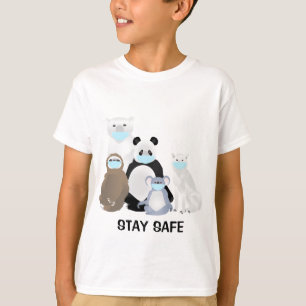 Bleibe Slot, Polarbär, Koala, Wolf, Panda T-Shirt