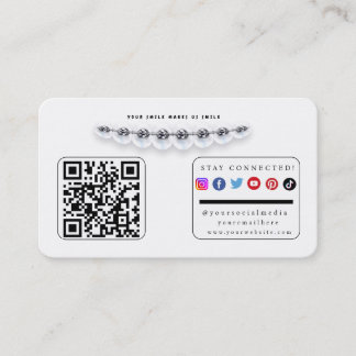 Bleibe Social Media Business Card Visitenkarte