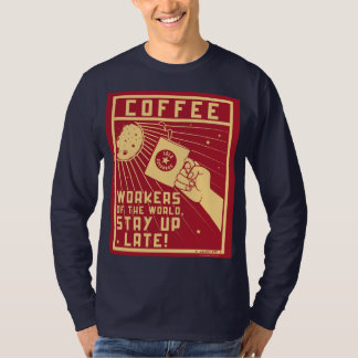 Bleibe später T-Shirt