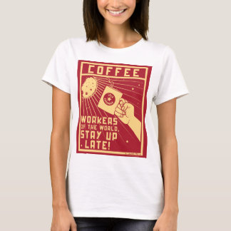 Bleibe später T-Shirt