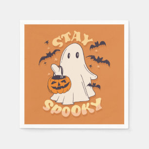 Bleibe Spooky Ghost Serviette