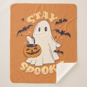 Bleibe Spooky Ghost Sherpadecke