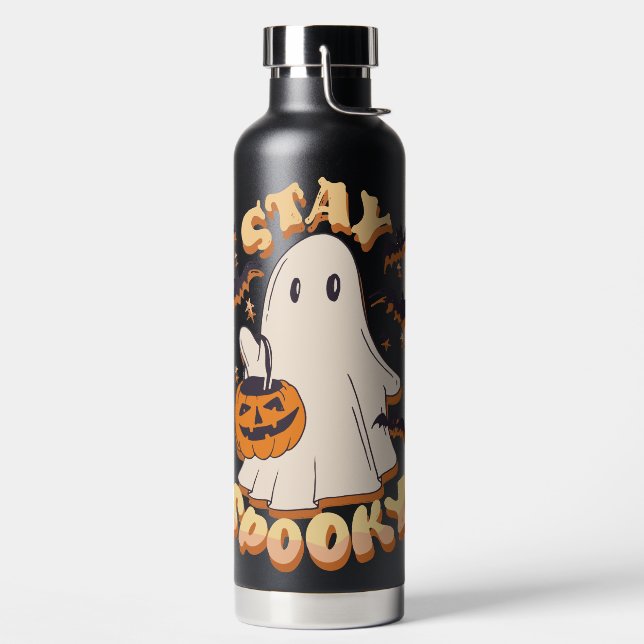 Bleibe Spooky Ghost Trinkflasche (links)
