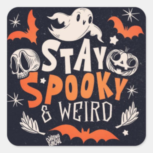 Bleibe Spooky Sticker