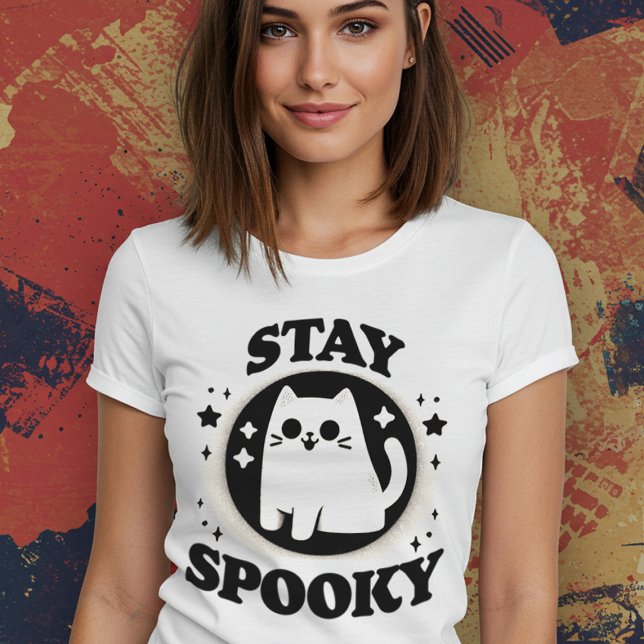 Bleibe Spooky T-Shirt (Von Creator hochgeladen)
