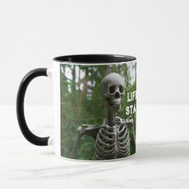 Bleibe Spooky Tasse