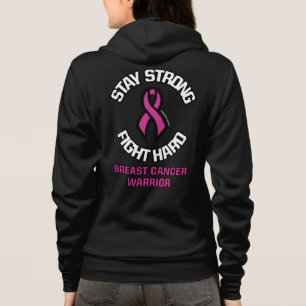 BLEIBE STARKER KAMPFHARD...Breasr Cancer Hoodie