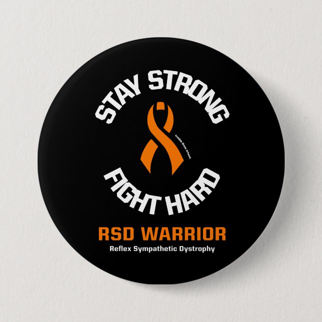 BLEIBE STARKER KAMPFHARD...RSD BUTTON (Vorderseite)