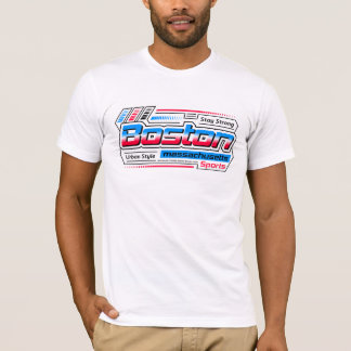 Bleibe Strong Boston Massachusetts Sports T-Shirt