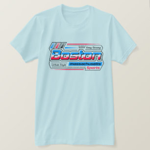 Bleibe Strong Boston Massachusetts Sports T-Shirt