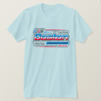 Bleibe Strong Boston Massachusetts Sports T-Shirt