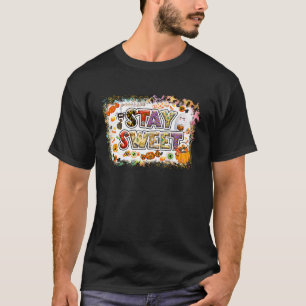 Bleibe Sweet Halloween Kostüm Sweat Candy Niedlich T-Shirt