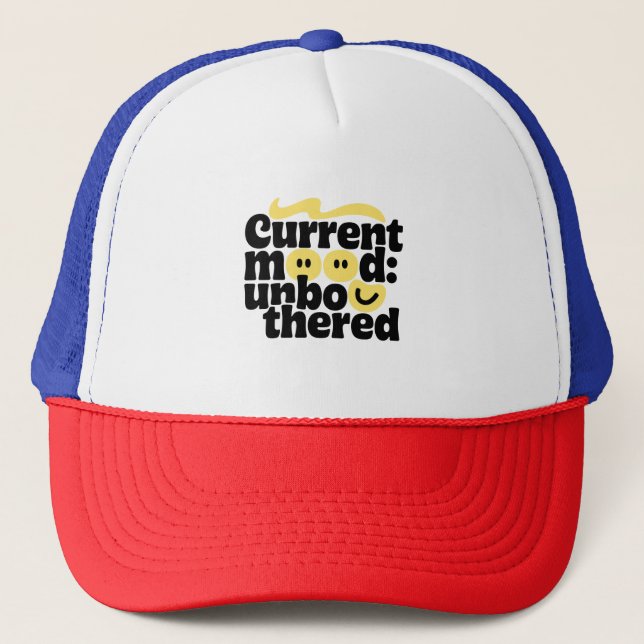 Bleibe Truckerkappe (Vorderseite)