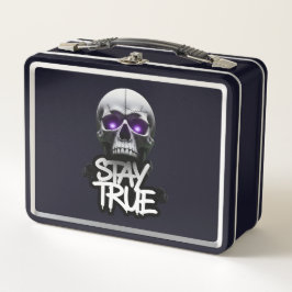 Bleibe True Metall Brotdose