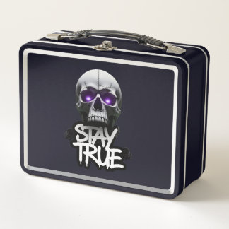 Bleibe True Metall Brotdose