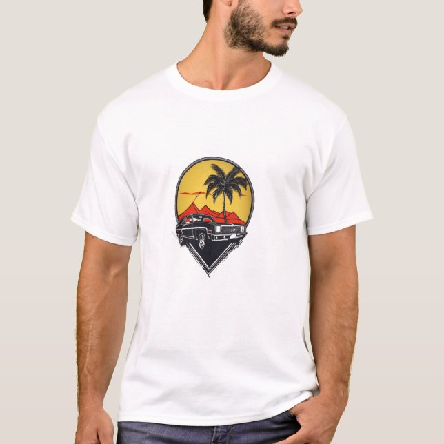 "Bleibe vorn: Zeitloser klassischer T - Shirt" T-Shirt (Vorderseite)