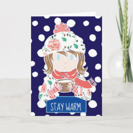 Bleibe Warm Karte