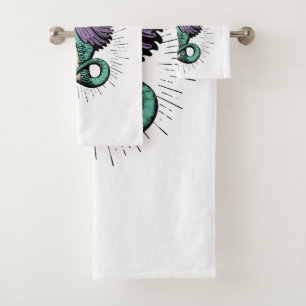 Bleibe Weird Badhandtuch Set