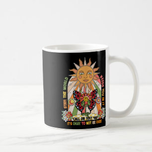 Bleibe Weltanfragen Sie nennen 988 Suizidpräventio Kaffeetasse