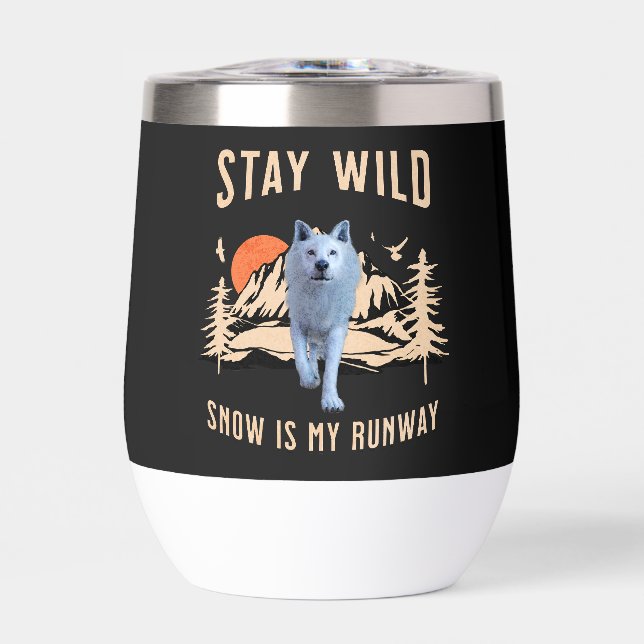 Bleibe Wild Arctic Wolf (Vorderseite)