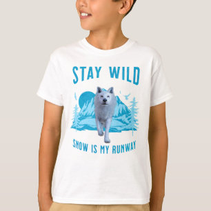 Bleibe Wild Arctic Wolf T-Shirt