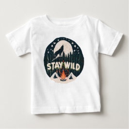 Bleibe Wild Baby T-shirt