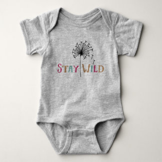 Bleibe Wild Bodysuit Baby Strampler
