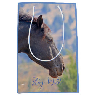 Bleibe Wild, Geschenktasche! Mittlere Geschenktüte