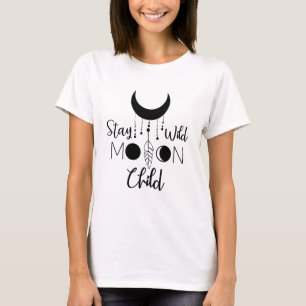 Bleibe Wild Moon Child T-Shirt