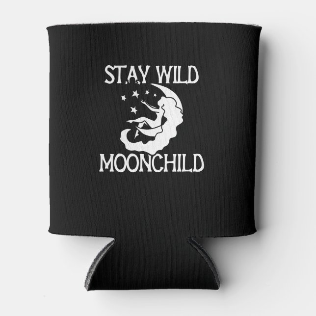 Bleibe Wild Moonchild Dosenkühler (Vorderseite)