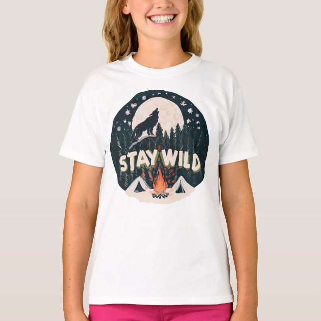 Bleibe Wild T-Shirt (Vorderseite)