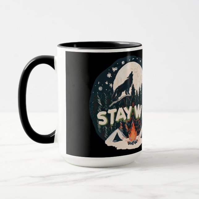 Bleibe Wild Tasse (Links)