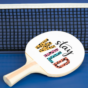 Bleibe Wild Tischtennis Schläger