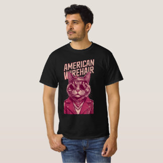 Bleibe Wired, Bleibe Wild | Cooler amerikanischer T-Shirt