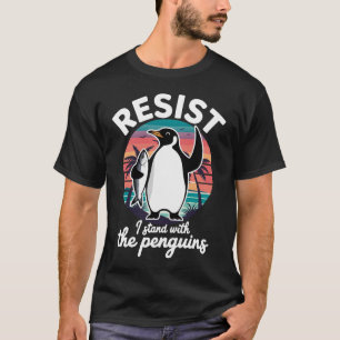 Bleiben Sie bei den Pinguinen und den sonnigen Zöl T-Shirt