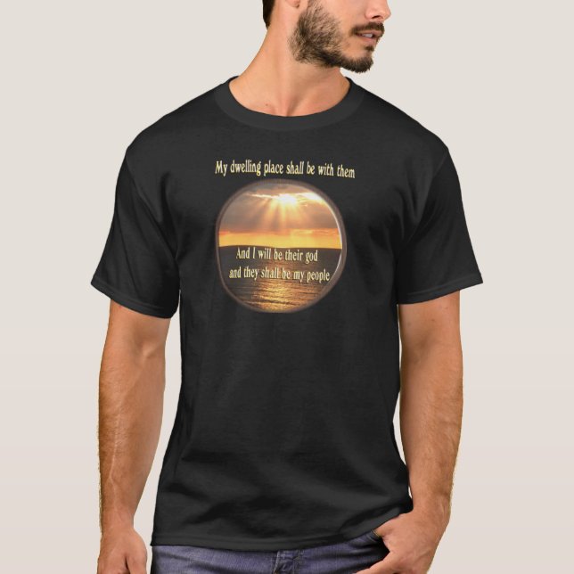 Bleiben Sie in mir John 15:7 T-Shirt (Vorderseite)
