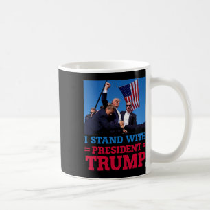 Bleiben Sie mit Präsident Trump, nachdem er schock Kaffeetasse