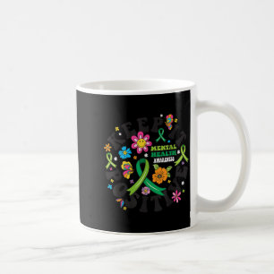 Bleiben Sie positiv Mental Health Awareness Mental Kaffeetasse