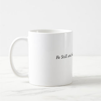 bleiben und wissen kaffeetasse